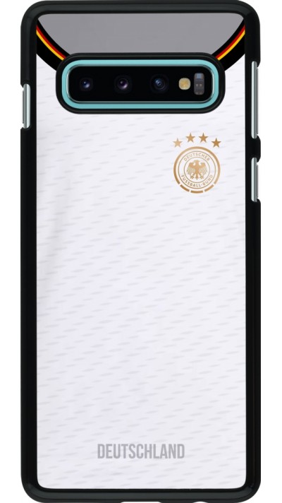 Coque Samsung Galaxy S10 - Maillot de football Allemagne 2022 personnalisable