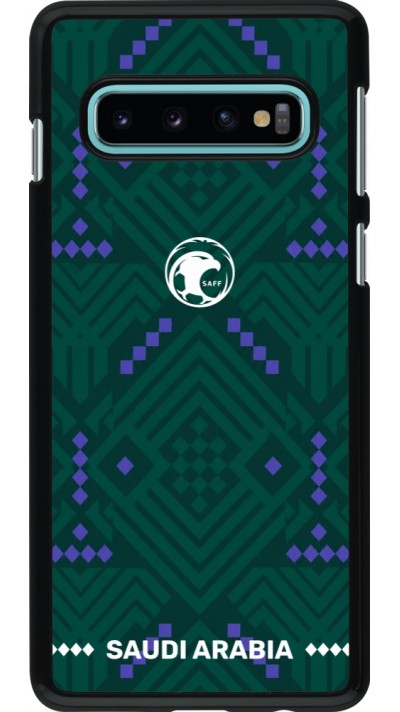 Samsung Galaxy S10 Case Hülle - Saudi Arabien 2026 personalisierbares Fussballtrikot