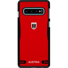 Coque Samsung Galaxy S10 - Maillot de football Autriche 2026 personnalisable
