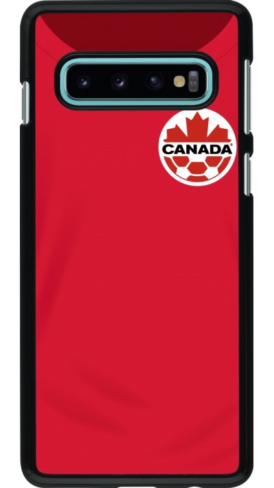 Samsung Galaxy S10 Case Hülle - Kanada 2022 personalisierbares Fussballtrikot