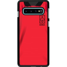 Samsung Galaxy S10 Case Hülle - Südkorea 2022 personalisierbares Fussballtrikot