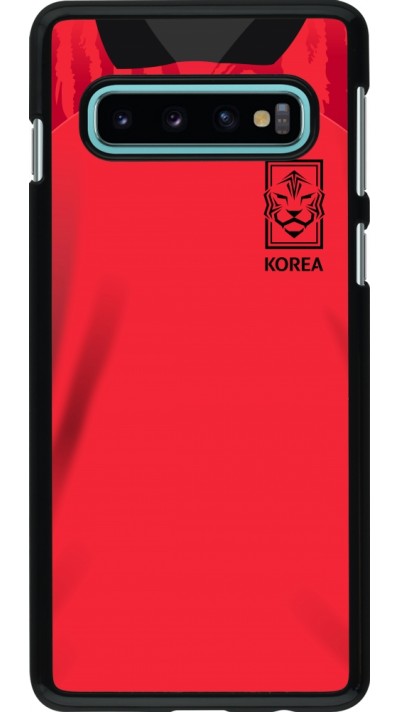 Samsung Galaxy S10 Case Hülle - Südkorea 2022 personalisierbares Fussballtrikot