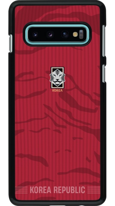 Samsung Galaxy S10 Case Hülle - Südkorea 2026 personalisierbares Fussballtrikot