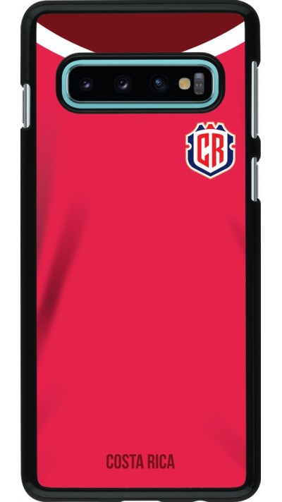 Coque Samsung Galaxy S10 - Maillot de football Costa Rica 2022 personnalisable