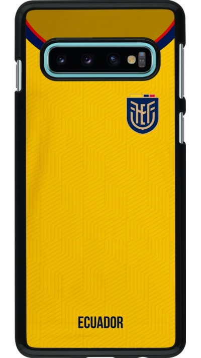 Samsung Galaxy S10 Case Hülle - Ecuador 2022 Fußballtrikot