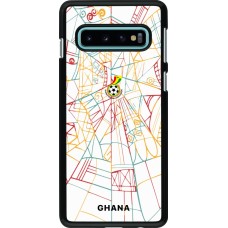 Coque Samsung Galaxy S10 - Maillot de football Ghana 2026 personnalisable