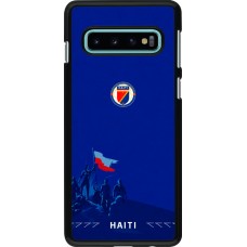 Coque Samsung Galaxy S10 - Maillot de football Haiti 2026 personnalisable