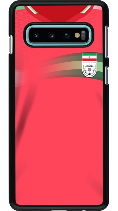 Coque Samsung Galaxy S10 - Maillot de football Iran 2022 personnalisable