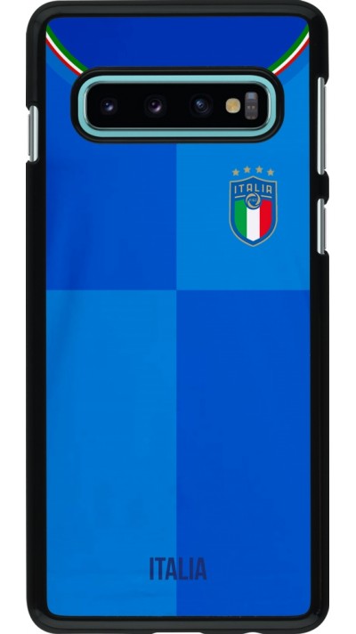 Coque Samsung Galaxy S10 - Maillot de football Italie 2022 personnalisable