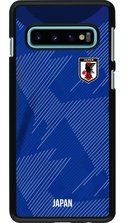 Coque Samsung Galaxy S10 - Maillot de football Japon 2022 personnalisable