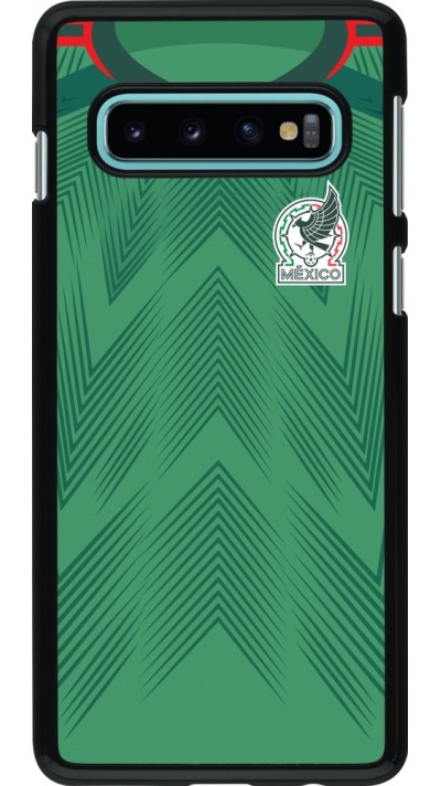 Coque Samsung Galaxy S10 - Maillot de football Mexique 2022 personnalisable