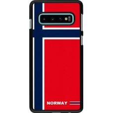 Coque Samsung Galaxy S10 - Maillot de football Norvège 2026 personnalisable