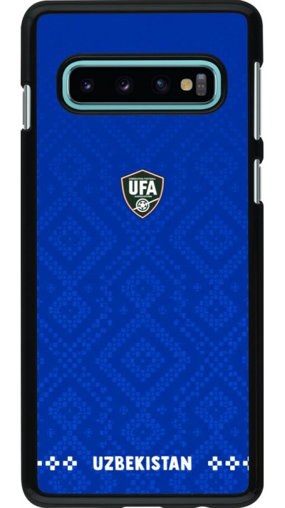 Coque Samsung Galaxy S10 - Maillot de football Ouzbékistan 2026 personnalisable