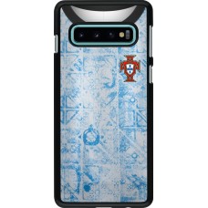 Coque Samsung Galaxy S10 - Maillot de football Portugal Extérieur personnalisable