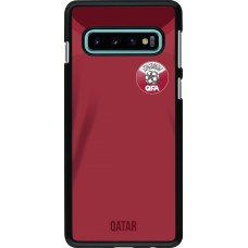 Samsung Galaxy S10 Case Hülle - Katar 2022 personalisierbares Fussballtrikot