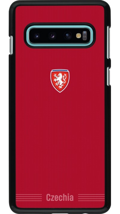 Samsung Galaxy S10 Case Hülle - Tschechische Republik 2026 personalisierbares Fussballtrikot