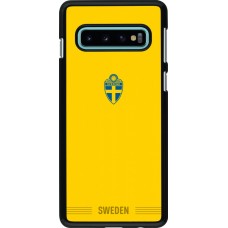 Coque Samsung Galaxy S10 - Maillot de football Suède 2026 personnalisable