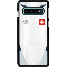Samsung Galaxy S10 Case Hülle - Schweiz Away personalisierbares Fussballtrikot