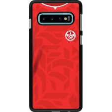 Samsung Galaxy S10 Case Hülle - Tunesien 2022 personalisierbares Fussballtrikot