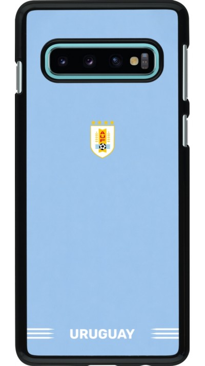 Samsung Galaxy S10 Case Hülle - Uruguay 2026 personalisierbares Fussballtrikot