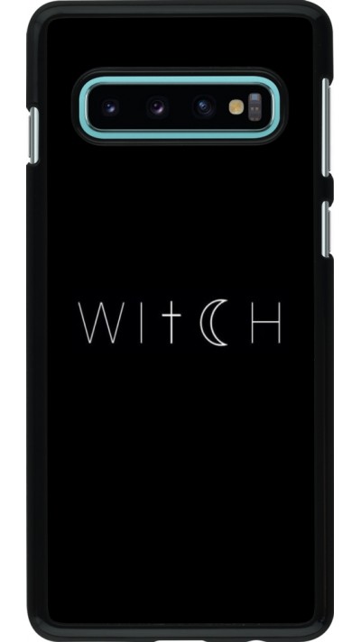 Samsung Galaxy S10 Case Hülle - Halloween 22 witch word