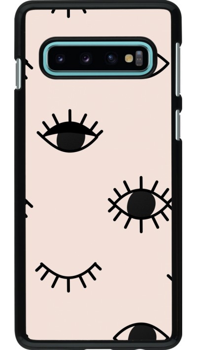 Samsung Galaxy S10 Case Hülle - Halloween 2023 I see you