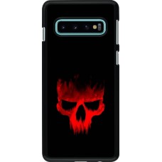 Samsung Galaxy S10 Case Hülle - Halloween 2023 scary skull