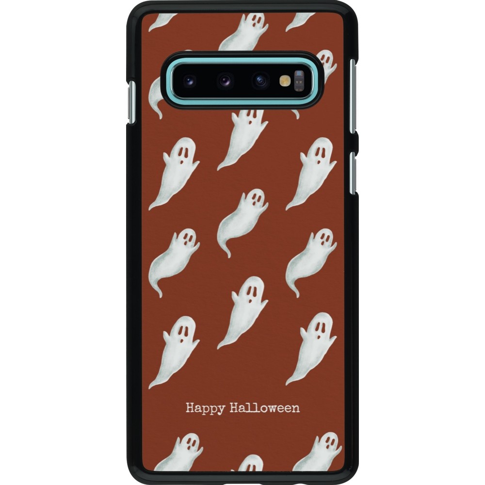 Coque Samsung Galaxy S10 - Halloween 2025 Pattern of ghosts