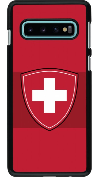 Samsung Galaxy S10 Case Hülle - Hockey World Championship Ecusson Suisse