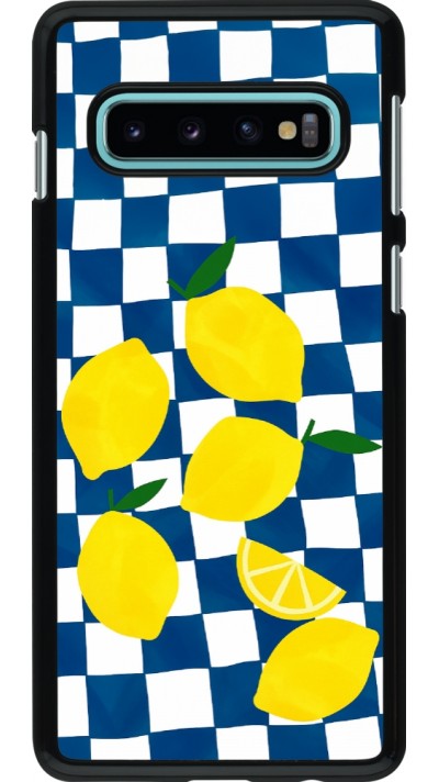 Samsung Galaxy S10 Case Hülle - Illustration lemons 2026