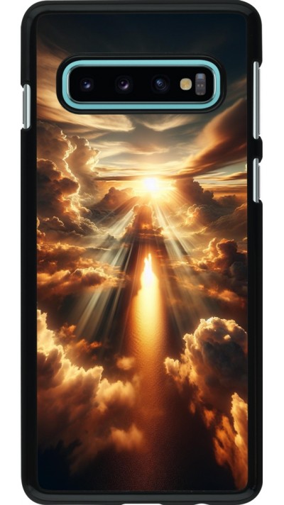 Samsung Galaxy S10 Case Hülle - Himmelsleuchten Zenit