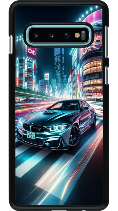 Samsung Galaxy S10 Case Hülle - BMW M4 Tokio Nacht