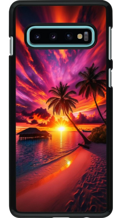 Coque Samsung Galaxy S10 - Maldives Dusk Bliss