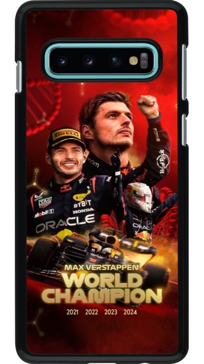 Coque Samsung Galaxy S10 - Max Verstappen Champion 2023