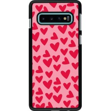 Samsung Galaxy S10 Case Hülle - Mom 2024 kleine Herzen