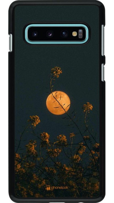 Coque Samsung Galaxy S10 - Moon Flowers