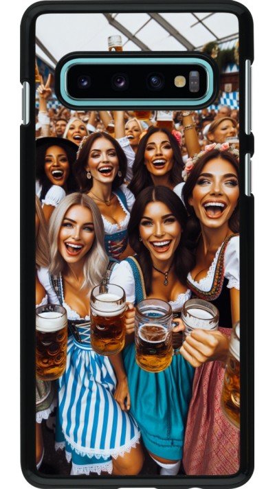 Samsung Galaxy S10 Case Hülle - Oktoberfest Frauen