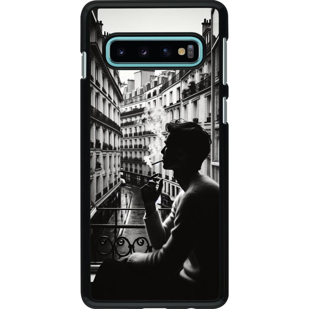 Samsung Galaxy S10 Case Hülle - Parisian Smoker