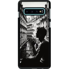 Samsung Galaxy S10 Case Hülle - Parisian Smoker