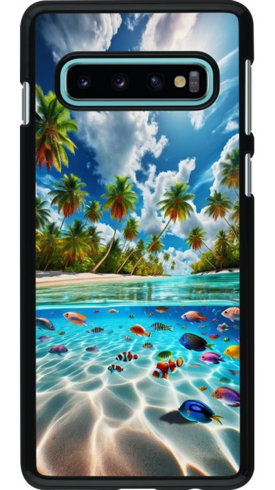 Samsung Galaxy S10 Case Hülle - Strandparadies