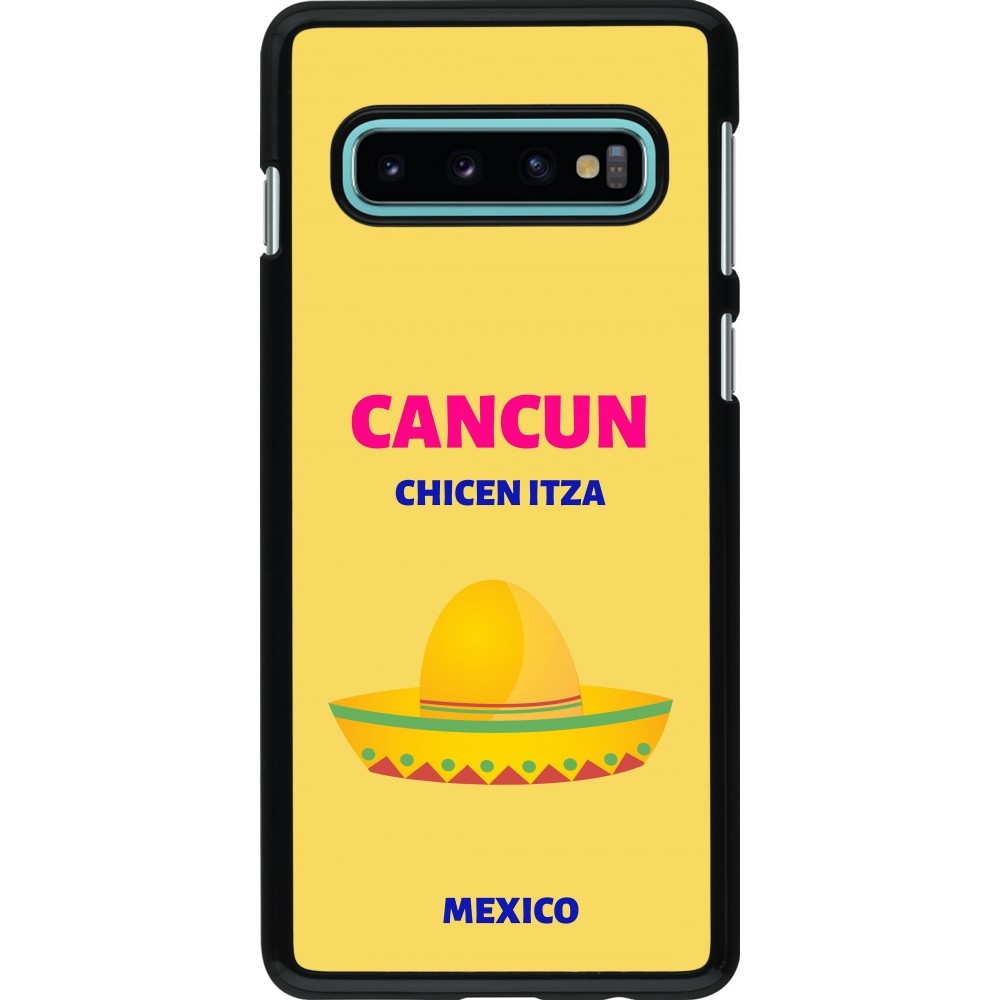 Samsung Galaxy S10 Case Hülle - Pop Summer Destination Cancun