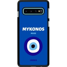 Samsung Galaxy S10 Case Hülle - Pop Summer Destination Mykonos