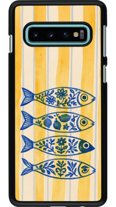 Samsung Galaxy S10 Case Hülle - Portuguese fish 2026