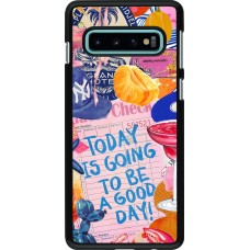 Samsung Galaxy S10 Case Hülle - Preppy Today is Going to be a good day