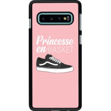 Coque Samsung Galaxy S10 - princesse en basket