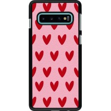 Coque Samsung Galaxy S10 - Saint Valentines Day 26 Pattern heart