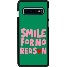 Samsung Galaxy S10 Case Hülle - Smile for no reason 2026