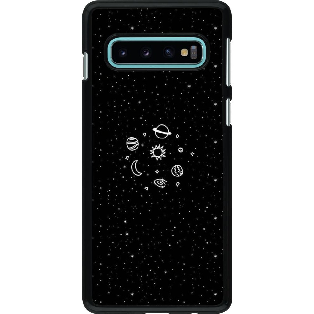 Coque Samsung Galaxy S10 - Space Doodle