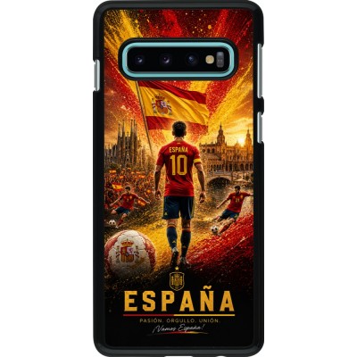 Coque Samsung Galaxy S10 - Football Espagne splash 2026