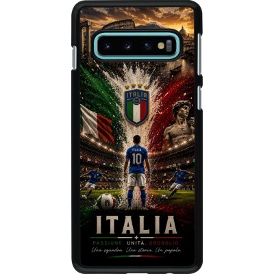 Coque Samsung Galaxy S10 - Football Italie splash 2026